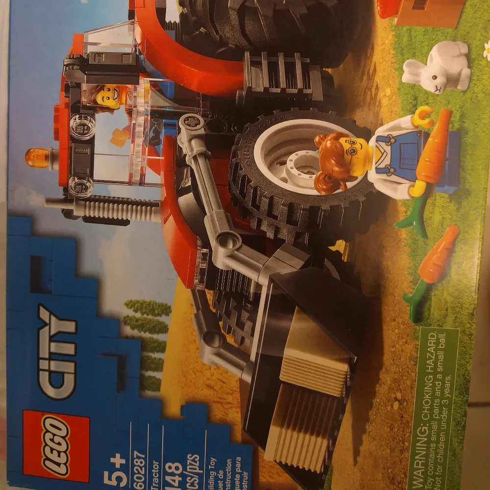 LEGO -  CITY:  TRACTOR, # 60287, (148 Pieces) NEW/SEALED